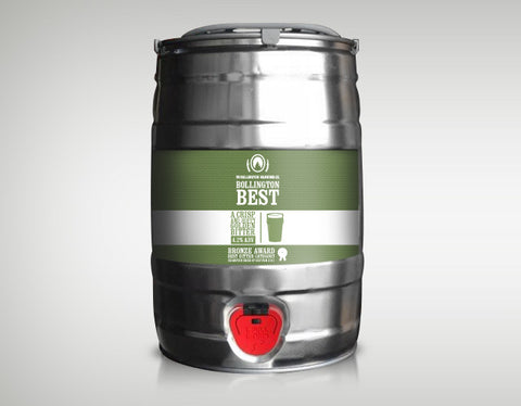 Bollington Best 4.2% - 5 Litre Mini Keg